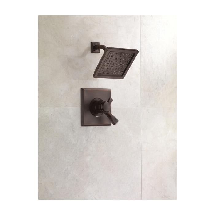 DELTA® Dryden™ T17251-RB Shower Trim Kit, Brass, Venetian Bronze, 2-Handle -Handle, 2.5 gpm thumbnail 3