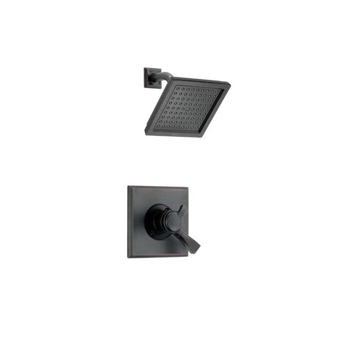 DELTA® Dryden™ T17251-RB Shower Trim Kit, Brass, Venetian Bronze, 2-Handle -Handle, 2.5 gpm thumbnail 2