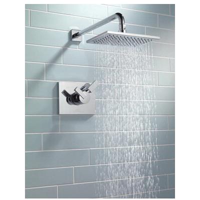 DELTA® Monitor® 17 Series Vero® T17253 Shower Trim, IPS, Chrome, 1-Handle-Handle, 2.5 gpm thumbnail 2