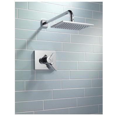 DELTA® Monitor® 17 Series Vero® T17253 Shower Trim, IPS, Chrome, 1-Handle-Handle, 2.5 gpm
