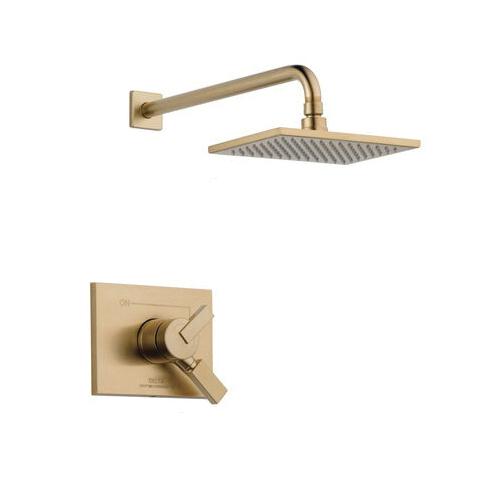 DELTA® 17 Series Vero® T17253-CZ Shower Trim, Brass, Champagne Bronze, 1-Handle -Handle, 2.5 gpm thumbnail 3