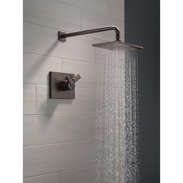 DELTA® 17 Series Vero® T17253-RB Shower Trim, Brass, Venetian Bronze, 1-Handle -Handle, 2.5 gpm