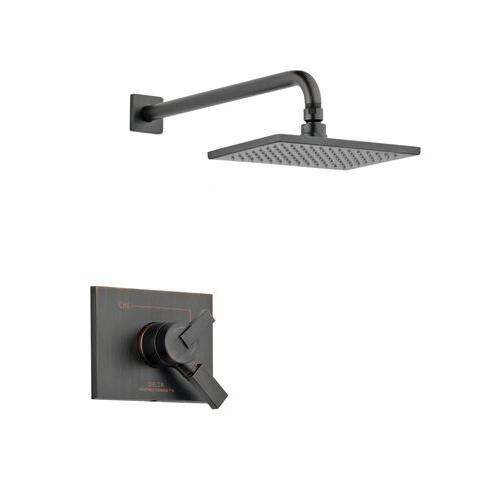 DELTA® 17 Series Vero® T17253-RB Shower Trim, Brass, Venetian Bronze, 1-Handle -Handle, 2.5 gpm thumbnail 4