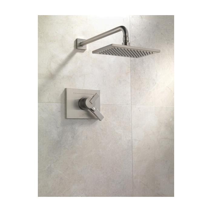DELTA® Vero® T17253-SS Shower Trim Kit, 1/2 in, 3/4 in, Brass, Brilliance Stainless Steel, 2-Handle -Handle, 2.5 gpm thumbnail 2