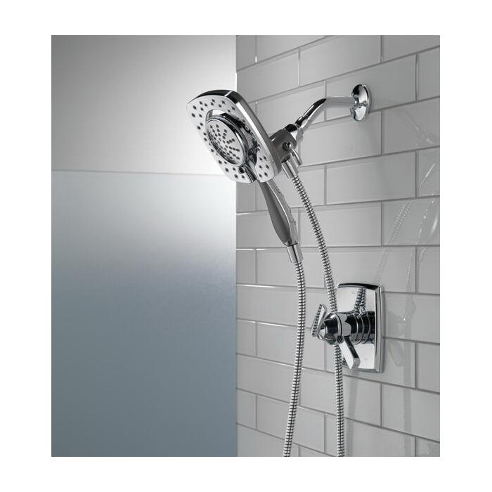 DELTA® Ashlyn® T17264-I Shower Trim Kit, Brass, Chrome, 2-Handle -Handle, 1.75 gpm thumbnail 2