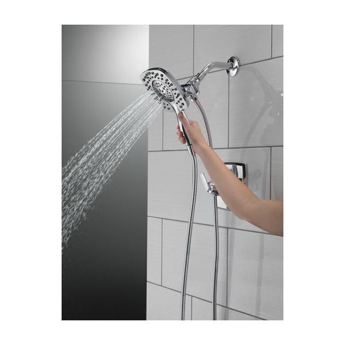 DELTA® Ashlyn® T17264-I Shower Trim Kit, Brass, Chrome, 2-Handle -Handle, 1.75 gpm