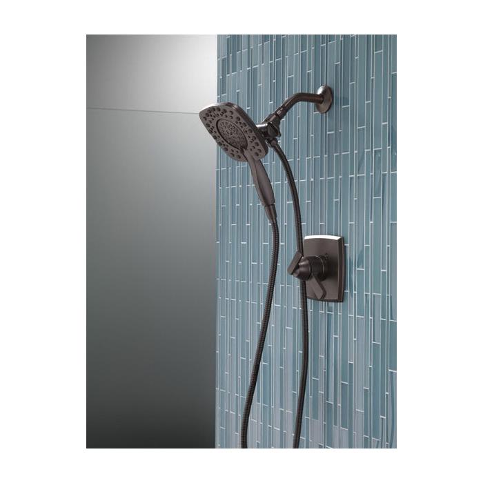 DELTA® Ashlyn® T17264-RB-I Shower Trim Kit, Brass, Venetian Bronze, 2-Handle -Handle, 1.75 gpm