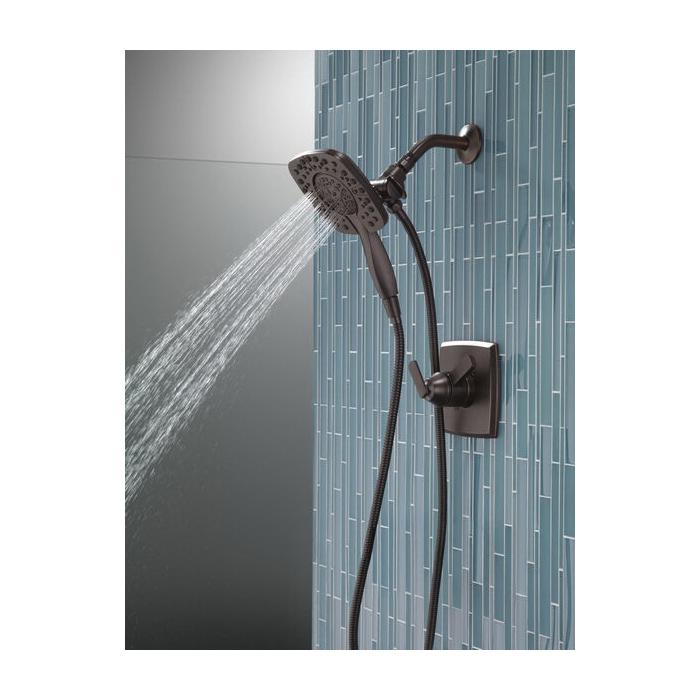 DELTA® Ashlyn® T17264-RB-I Shower Trim Kit, Brass, Venetian Bronze, 2-Handle -Handle, 1.75 gpm thumbnail 2