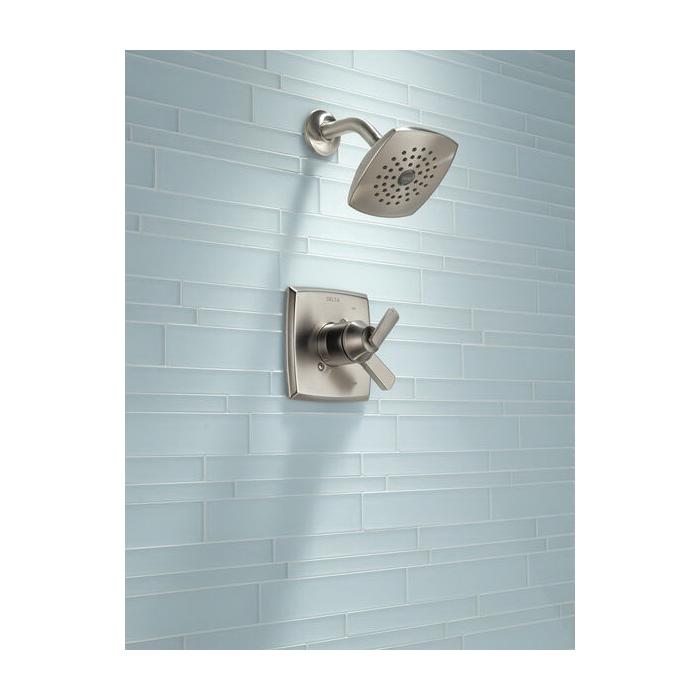DELTA® Ashlyn® T17264-SS Shower Trim Kit, Brass, Brilliance Stainless Steel, 2-Handle -Handle, 1.75 gpm thumbnail 2