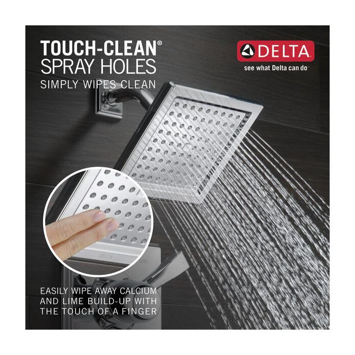 DELTA® Dryden® T17451 Shower Trim Kit, 1/2 in, IPS x Sweat, Brass, Chrome, 1-Handle, 2.5 gpm thumbnail 3