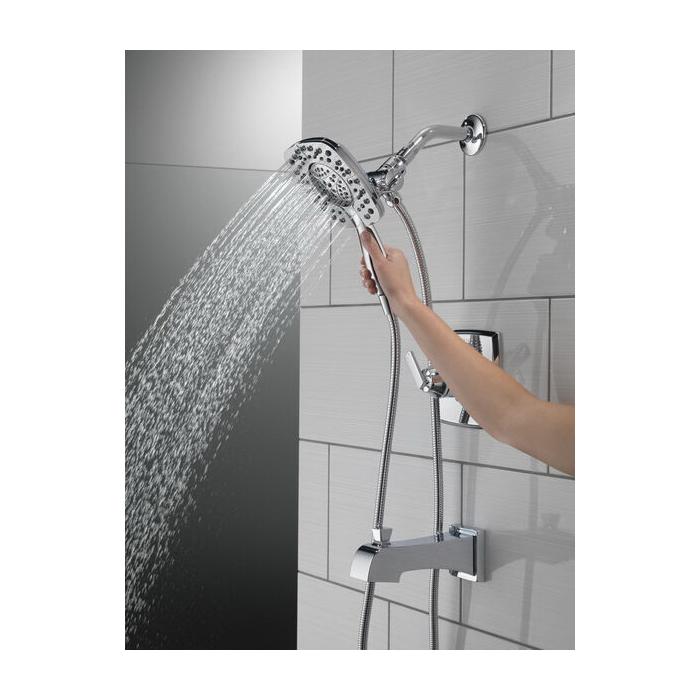 DELTA® Ashlyn® T17464-I Shower Trim Kit, Sweat, Brass, Chrome, 2 -Handle, 1.75 gpm thumbnail 3