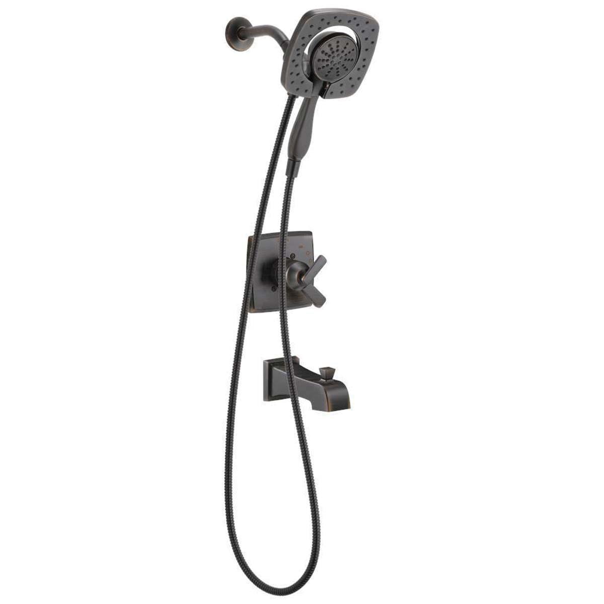 DELTA® 17 Series Ashlyn® T17464-RB-I Shower Trim, Brass, Venetian Bronze, 1 -Handle, 1.75 gpm thumbnail 2