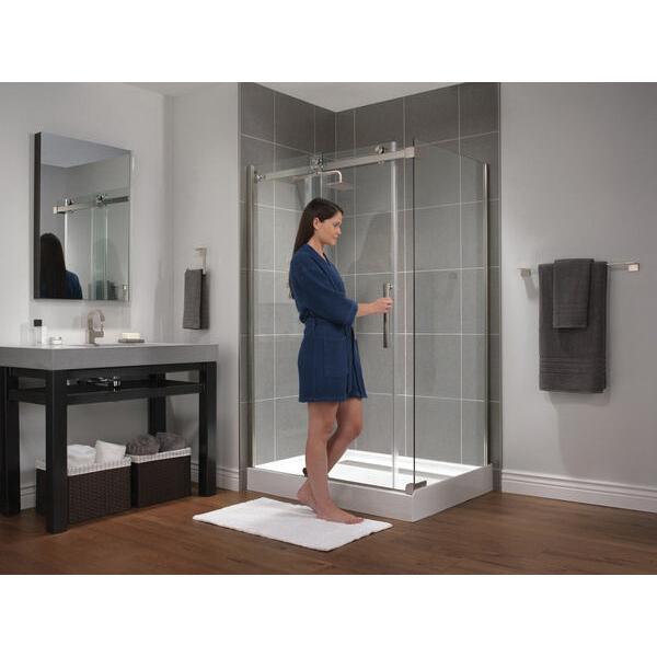 DELTA® 17T Series Vero® T17T253-SS Shower Trim, Brass, Stainless Steel, 1-Handle -Handle, 2.5 gpm thumbnail 2