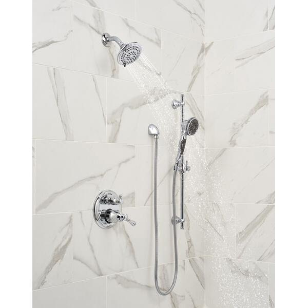 DELTA® 14 Series Cassidy® T24897 Integrated Diverter Valve Trim, Lever Handle, 2-Handle -Handle, Metal, Chrome-Plated