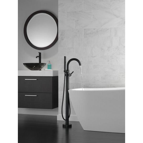 DELTA® Trinsic® Compel® T4759-BLFL Tub Filler Trim, Matte, 1-Handle -Handle, 10 gpm thumbnail 2
