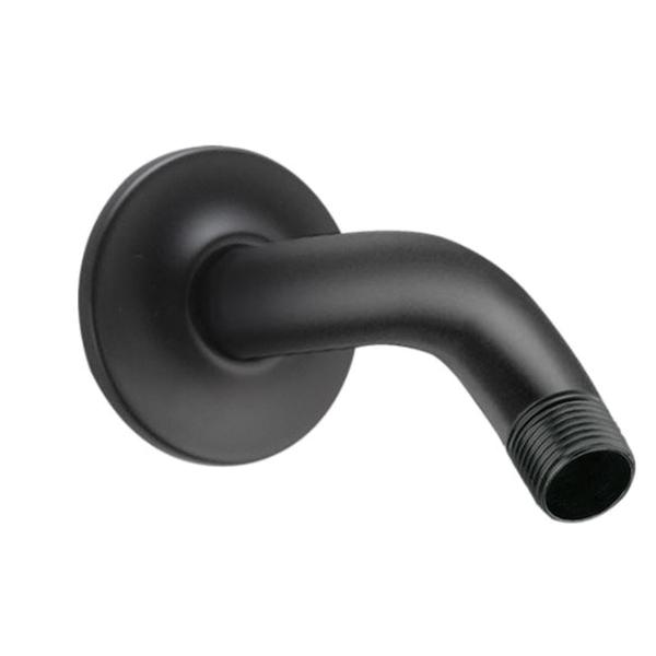delta® Universal U4993-BL Showerarm, 1/2 in, NPT, Brass, Matte Black