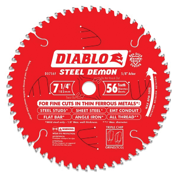 Diablo 9 In. Bi-Metal Nail Embedded Wood Reciprocating Saw Blade 14/18 TPI 25 Pk | Koverage Building Supply