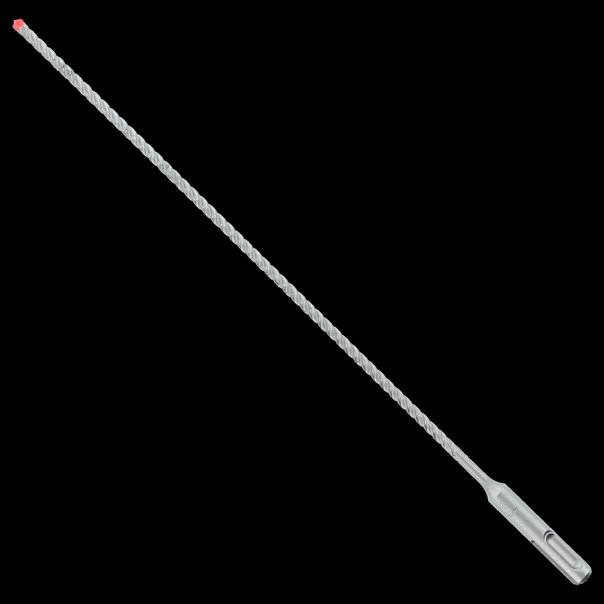 DIABLO® DMAPL4055 Hammer Drill Bit, 3/16 in Drill, 4 -Cutter Head, SDS-Plus® Shank, 12 in OAL, Carbide