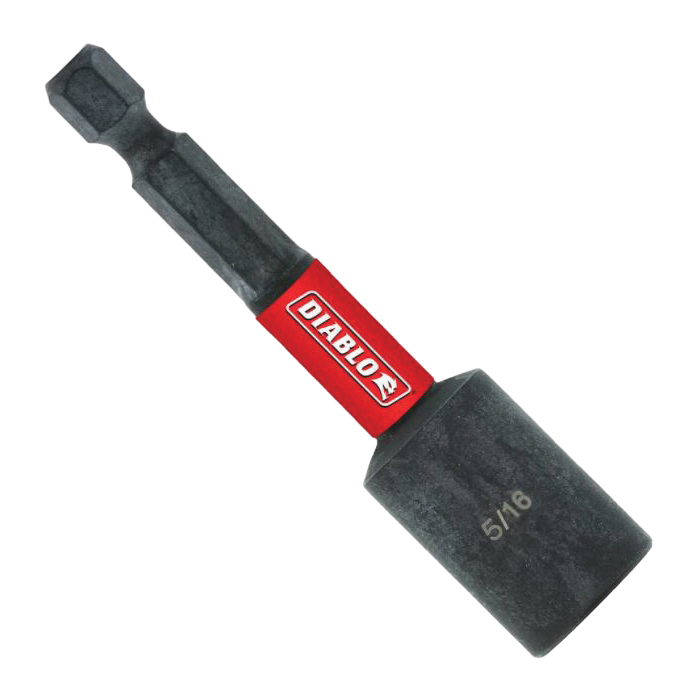 DIABLO Magnetic Nut Setter Assorted Pack 5-Piece (2-9/16 Inch) DNTSL-S5