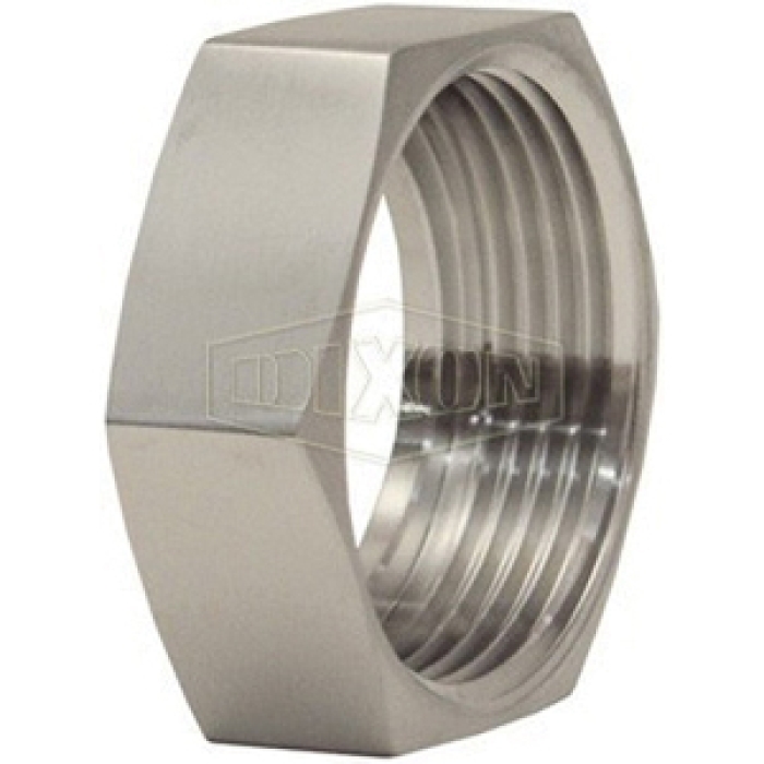DIXON 13H-G200RJT RJT Hex Nut, 2 in, Stainless Steel