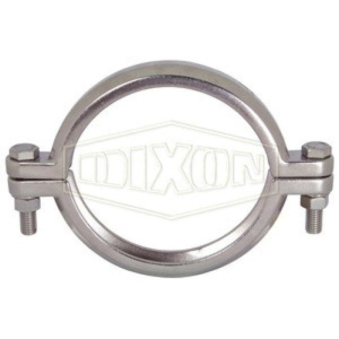 DIXON 13ILB Series 13ILB800 I-Line/Q-Line Bolted Clamp, 8 in, Stainless Steel