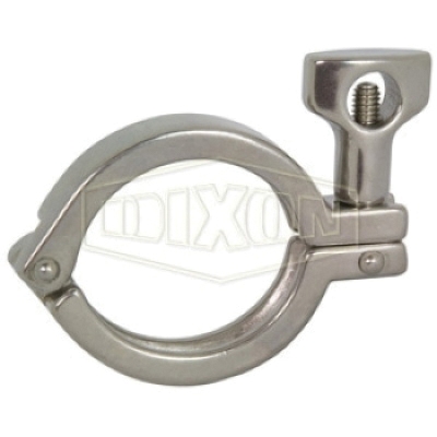 DIXON 13MHHM200 Single-Pin Heavy-Duty Clamp, 304 Stainless Steel, 3/4 in Thick