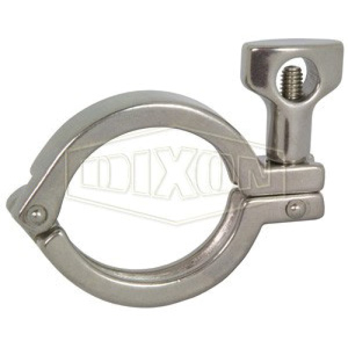 DIXON 13MHHM Series 13MHHM500 Single-Pin Heavy-Duty Clamp, 5 in, Stainless Steel