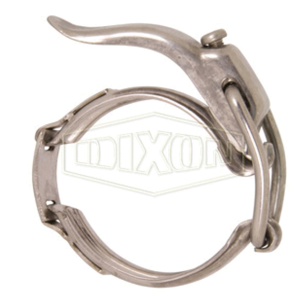 DIXON 13MHLA100-150 Toggle Clamp, 3-3/4 in Nominal, 2.12 in Maximum Clamp Diameter, Stainless Steel