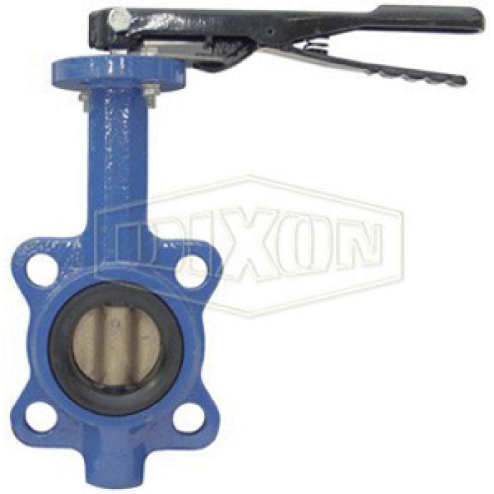 DIXON BBFVW300E Wafer Style Butterfly Valve, 3 in Nominal, 200 psi Pressure, Ductile Iron Body