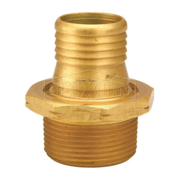 DIXON 520-H H5222-A Hose Coupling, 1-1/4 in Fitting, MNPT Connection, Brass