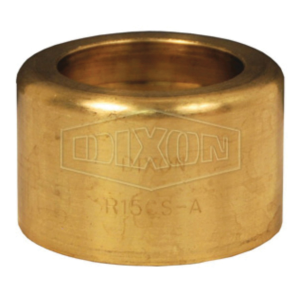 DIXON 520-H R2DS Scovill Hose Ferrule, 2 in Fitting, Brass