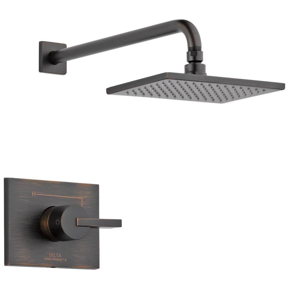 DELTA® 14 Series Vero® T14253-RB Shower Trim, Venetian Bronze, 1-Handle -Handle, 2.5 gpm
