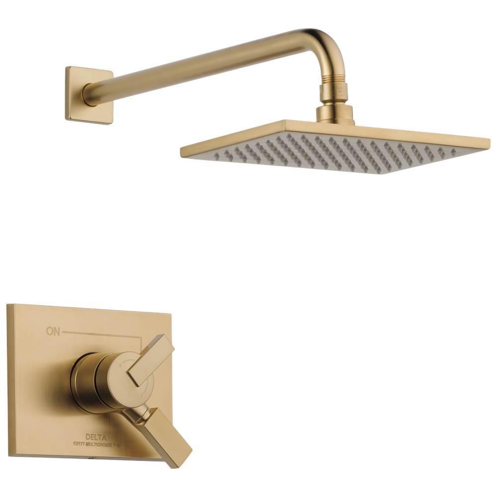 DELTA® 17 Series Vero® T17253-CZ Shower Trim, Brass, Champagne Bronze, 1-Handle -Handle, 2.5 gpm thumbnail 4