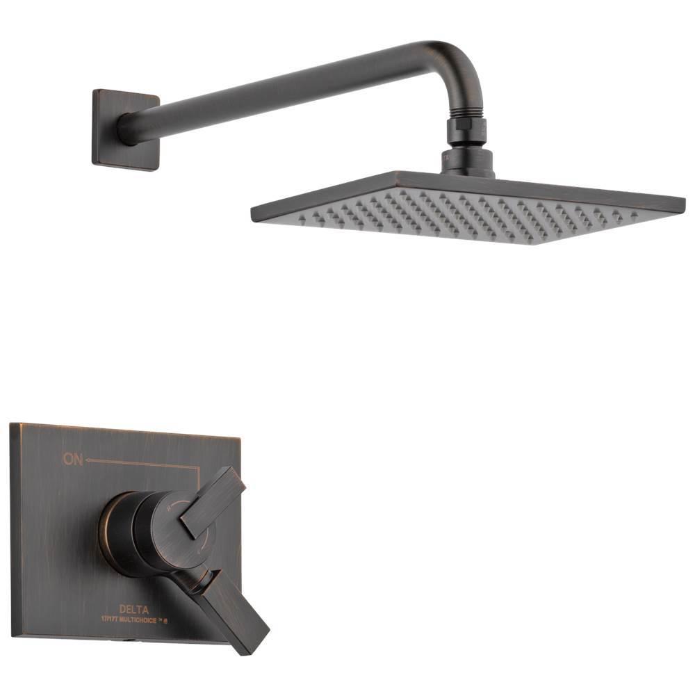 DELTA® 17 Series Vero® T17253-RB Shower Trim, Brass, Venetian Bronze, 1-Handle -Handle, 2.5 gpm thumbnail 3