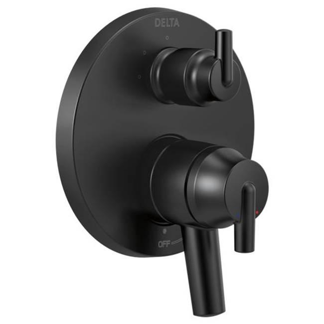delta® 17 Series T27859-BL Valve Trim With 3-Setting Integrated Diverter, Lever Handle, Matte Black