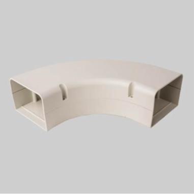 DiversiTech® SpeediChannel™ 230-LFB4W Long Radius Bend, 90 deg, 4 in, PVC