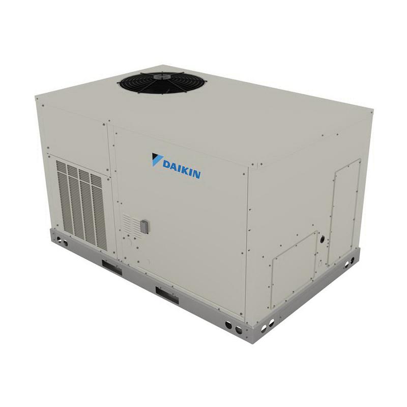 DAIKIN DBG0603BL00001S Base Efficiency Gas/Electric Packaged Unit, 90000 Btu/hr Input BTU, 208/230 V, 15.9 A, 1640 cfm