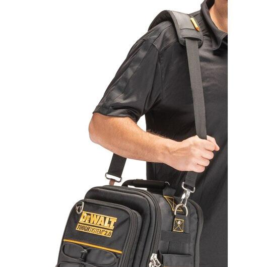 DeWALT® ToughSystem® 2.0 DWST08025 Compact Tool Bag, 11-3/4 in W, 15-1/4 in H, 25-Pocket, Comfortable Handle thumbnail 3