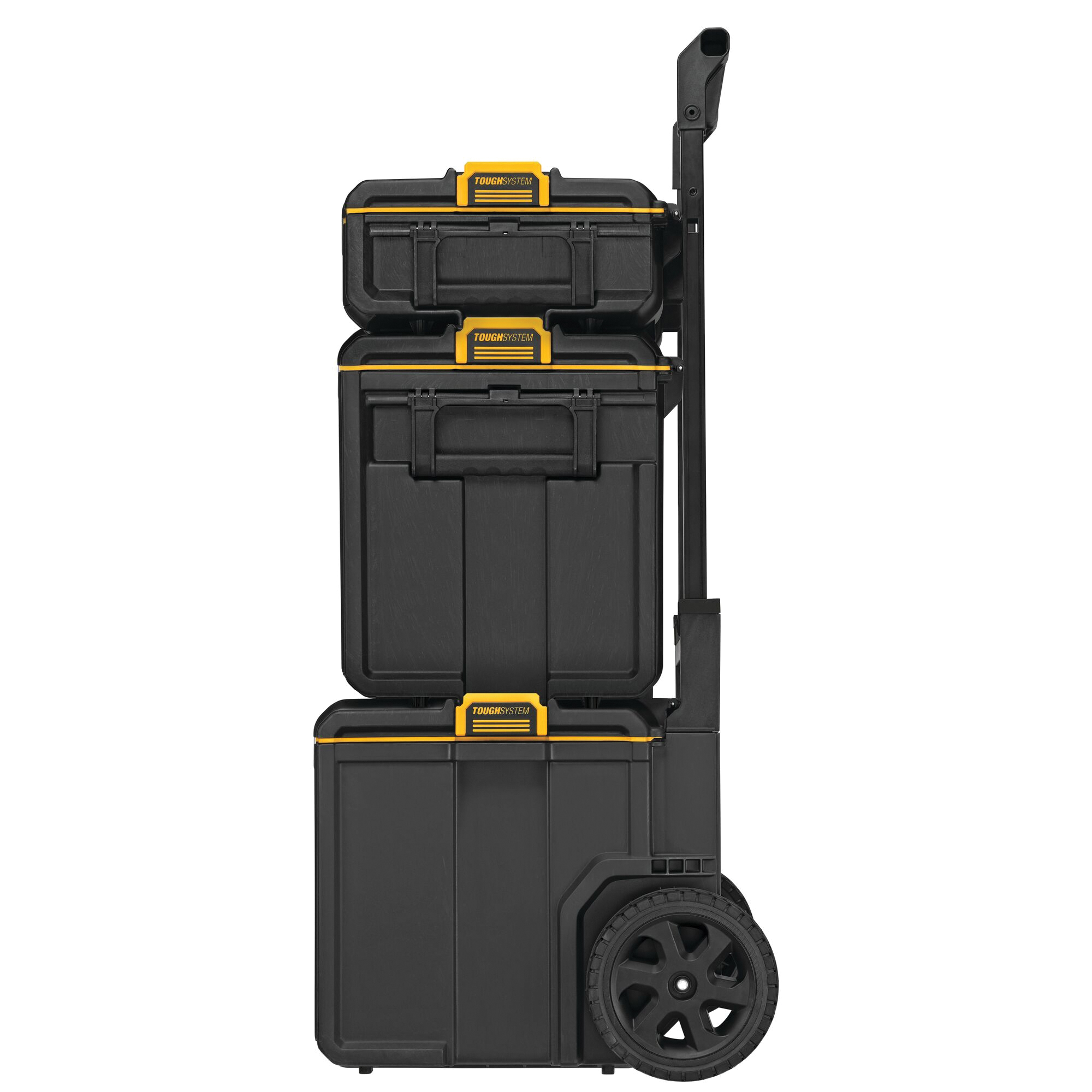 DeWALT® ToughSystem® 2.0 DWST60436 Rolling Tower, 20.397 in W, 34.476 in H, Plastic, Black/Yellow, Latch Locking thumbnail 3