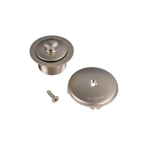 Dearborn® K75TSN Traditional Bath Waste Trim Kit, PVC, Satin Nickel
