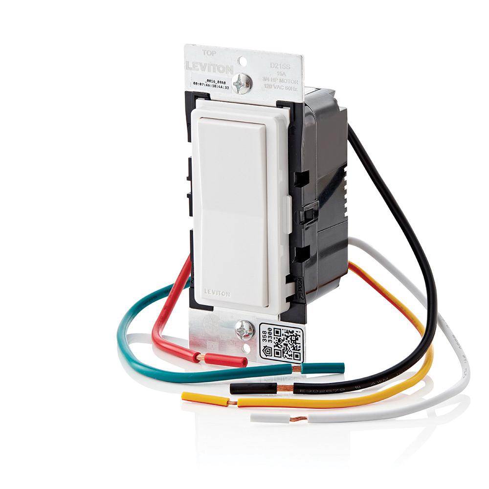 Decora Smart&reg; D215S-1BW LEV D215S-1BW