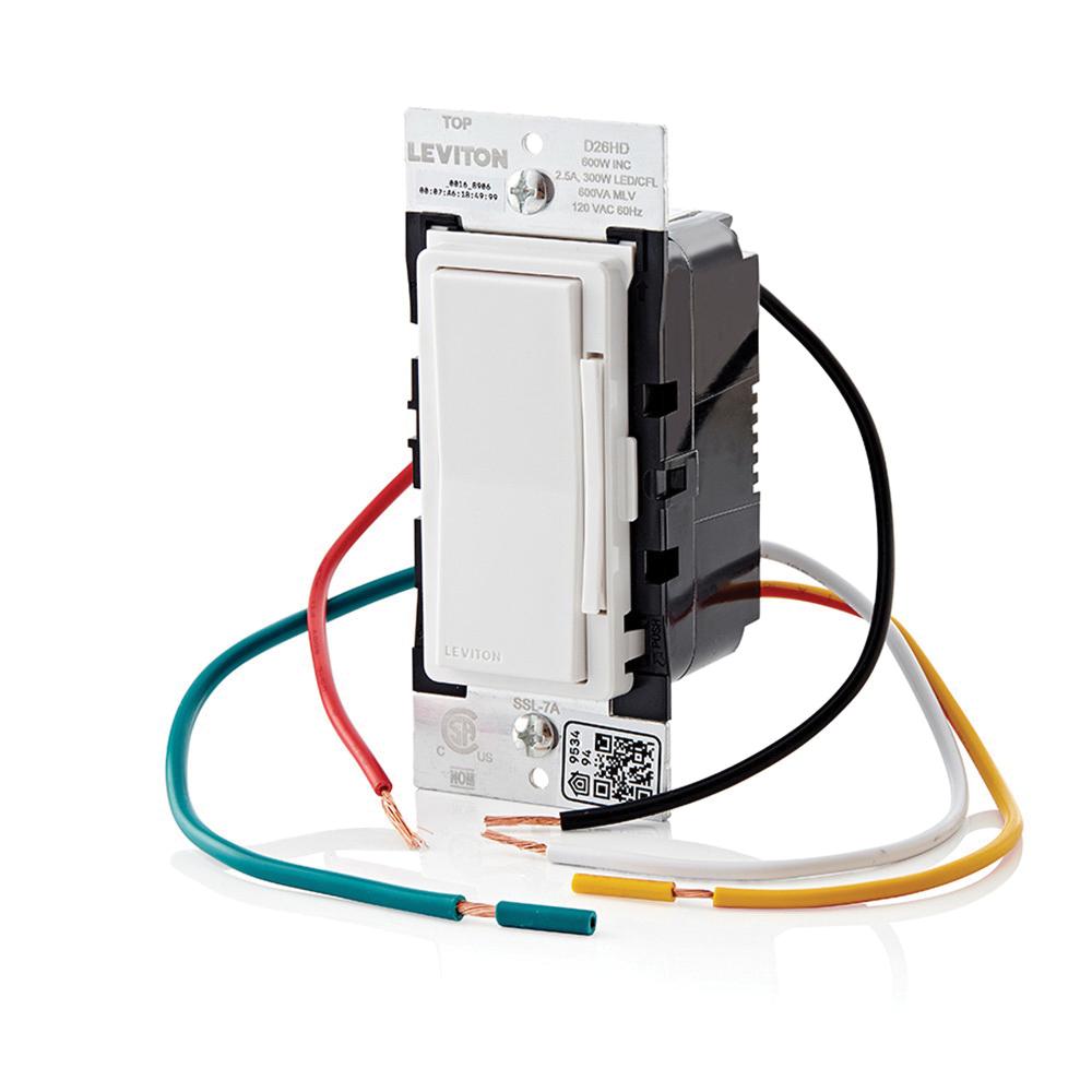Decora Smart&reg; D26HD-1BW LEV D26HD-1BW