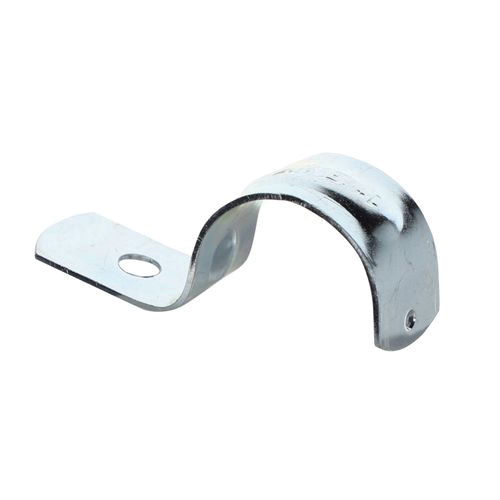 Devco PI908CX Conduit Strap, 1 in, Steel, Zinc-Plated, For Use With: 1 in EMT Conduit Pipe