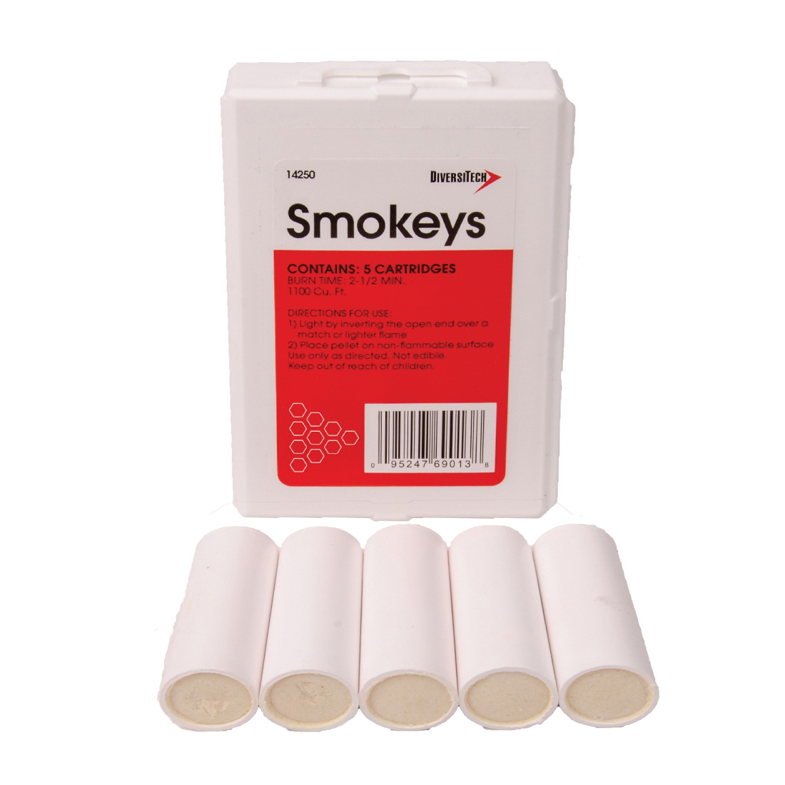DiversiTech® 14250 Smoke Emitter Cartridge, Solid Article, White