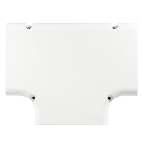 DiversiTech&reg; SpeediChannel&trade; 230-TJ4W T-Joint, For Use With: SpeediChannel&trade; Systems, PVC, White, 6 in W, 8 in H