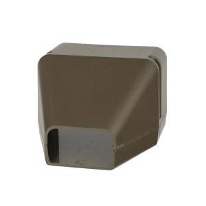 DiversiTech® SpeediChannel™ 230-DE4B Duct End, PVC, Brown, 4.72 in L, 4.14 in W thumbnail 4