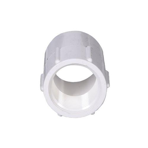 DiversiTech® 5-435007 Pipe Adapter, 3/4 in Slip x 3/4 in FIPT, White, SCH 40
