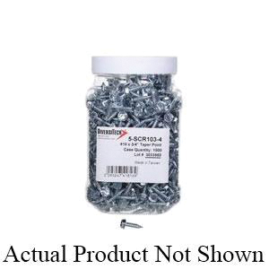 DiversiTech&reg; 5-SCR103-4BULK Screw, #10 x 3/4 in Thread, Hex Washer Head, Slotted Drive, Steel