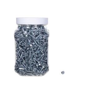 DiversiTech® 5-SCR103-4 Screw, #10 x 3/4 in Thread, Hex Washer Head, Slotted Drive, Steel