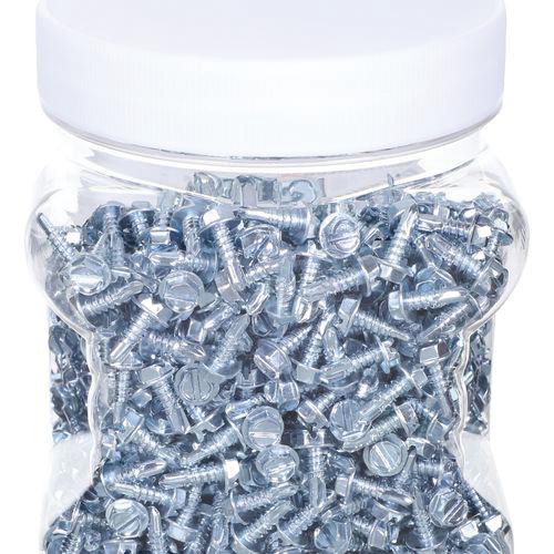DiversiTech® 5-SCR81-2DP Sheet Metal Screw, #8 Thread, 1/2 in OAL, Steel, Silver